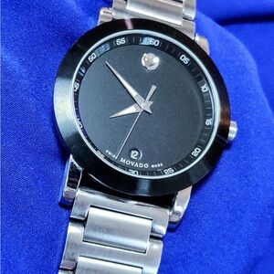 Movado Museum Sports Swiss Quartz 07.1.14.1145 43mm Men's Watch
